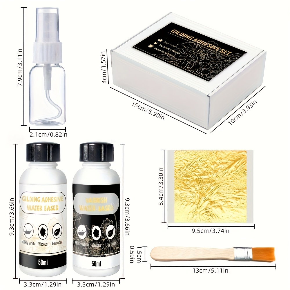 Cola Golden Leaf 50ml+50ml, pr - Art Craft Using Leaves avaliação e preço