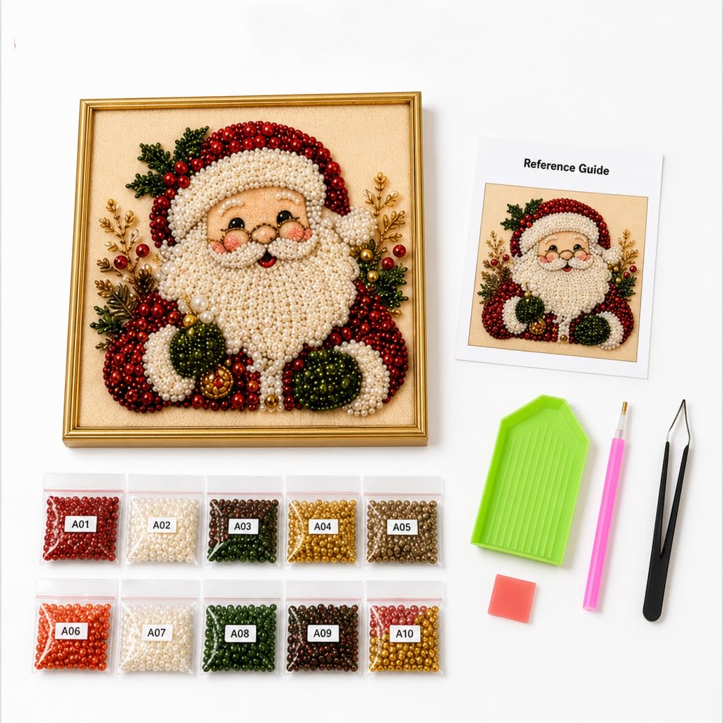 Kit de Pintura com Pérolas e D - Art Craft Glasses Frames avaliação e preço